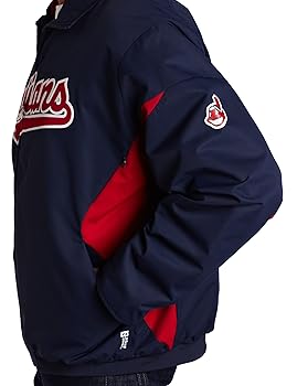 MLB Cleveland Indians Long Sleeve Lightweight Full Zip